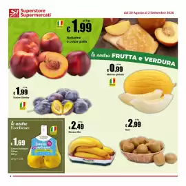 Volantino Sì con te Pagina 2: Nettarine a polpa gialla €1,99, Limoni biologici Citrus €1,69