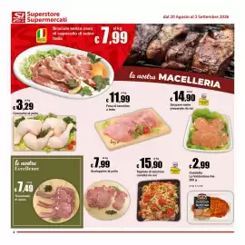 Volantino Sì con te Pagina 4: Tomahawk di suino €7,49, Cosciotto di pollo €3,29