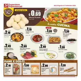 Volantino Sì con te Pagina 7: Base per pizza "Il forno di Bugli" €1,99, Pinsa romana Di Marco classica €2,19