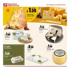 Volantino Sì con te Pagina 8: Formaggio Bella Lodi €1,19, Fior di latte Gioiella €0,99