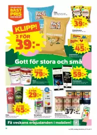 Stora Coop reklamblad vecka 35 Sida 12: Glass €79,00, Chokladkakor €45,00
