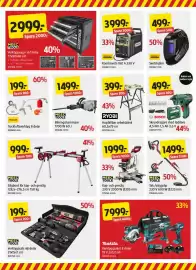 Jula reklamblad Sida 4: Hopfällbar arbetsbänk 60,5x79 cm €399,00, Verktygspaket 8 delar 18 V 2x5,0 Ah €7.999,00