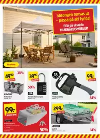 Jula reklamblad Sida 9: Fritidsyxa 550 g €99,00, Kulkopplingslås €99,00