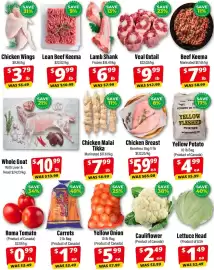 Iqbal Foods flyer week 34 Page 3: McCain Yellow Potato €4,99, Whole Goat With Liver & Head €10,99