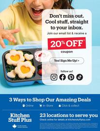 Kitchen Stuff Plus flyer Page 18