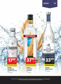 Delikatesy Centrum gazetka Strona 10: Wódka Biały Bocian €33,99, WÓDKA STUMBRAS Z KŁOSEM €37,99