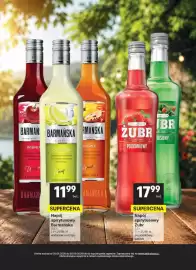 Delikatesy Centrum gazetka Strona 17: Żubr €17,99, Napój spirytusowy Barmińska €11,99