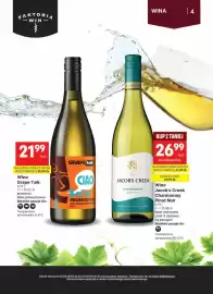 Delikatesy Centrum gazetka Strona 4: Grape Talk €21,99, Wino Jacob's Creek Chardonnay Pinot Noir €26,99