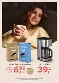 Tchibo Eduscho Flugblatt Seite 12: Wiener Gold und Milde Natur €6,99, Let's brew €39,00