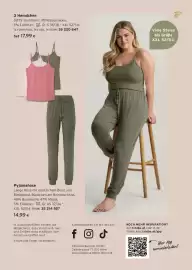 Tchibo Eduscho Flugblatt Seite 23: 3 Hemdchen €17,99, Pyjamahose €14,99