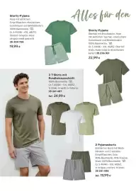 Tchibo Eduscho Flugblatt Seite 24: Shorty-Pyjama €19,99, Shorty-Pyjama €22,99