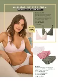 Tchibo Eduscho Flugblatt Seite 5: Softschalen-BH €17,99, Softschalen-BH €17,99