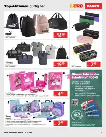 Pagro Diskont Flugblatt Seite 3: Top-Aktionen gültig bei: PUMA PUMA Rucksäcke und Taschen versch. Ausführungen PUMA