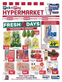 Pick n Pay Hypermarket catalogue Page 1: Bulk Beef Chuck, Blade Steak, Brisket or Short Rib Bone-In €109,99