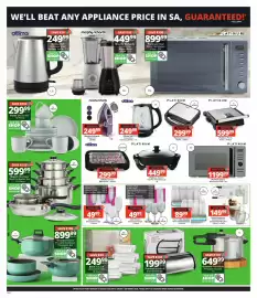 Checkers Hyper catalogue Page 2: LAV Misket Glassware Range €49,99, LAV Empire Glassware Range €49,99