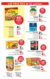 Catalogue Super U page 20: Cassegrain Aubergines cuisines à la provençale €4,26, Maggi Bouillon Volaille €2,08