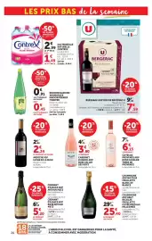 Catalogue Super U page 26: BERGERAC Roc de Breyssac U €7,59, Maison Perrier €1,36