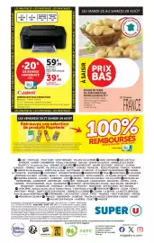 Catalogue Super U page 40: Canon IMPRIMANTE MULTIFONCTION €39,99
