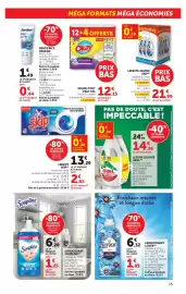 Catalogue Hyper U page 15: Okay Essuie-tout €12,15, SKIP Lessive liquide €21,99