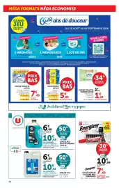 Catalogue Hyper U page 16: LOTUS Mouchoirs €5,99, Lotus Papier toilette humide €1,04