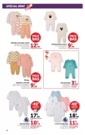 Catalogue Hyper U page 26: DORS BIEN BEBE €3,90, Dirkje ENSEMBLE 2 PCS BEBE €9,90