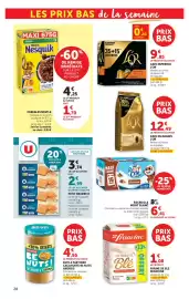Catalogue Hyper U page 28: RECRE OLE MONT BLANC €6,41, L'OR Espresso €9,85