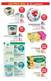 Catalogue Hyper U page 31: ROQUEFORT SOCIETE €1,16, ACTIVIA NATURE €3,85