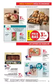 Catalogue Hyper U page 39: BEIGNETS FOURRÉS €3,99, MAITRE COQ HACHE DE DINDE €3,99