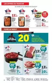 Catalogue Hyper U page 40: Viande Bovine Bourguignon €7,99, Viande Bovine Roti €11,19