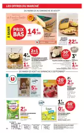 Catalogue Hyper U page 44: Seeberger Framboises €2,39, KALTBACH ONCTUEUX ET CORSE €22,99