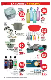 Catalogue Hyper U page 54: BOUTEILLE €2,09, Sodastream Concentre Pepsi & 7UP €10,98