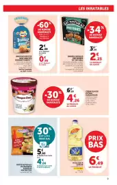 Catalogue Hyper U page 9: EAT NATURAL BARRES CEREALES PROTEINEES €2,23, Haagen-Dazs Creme Glacee €4,26