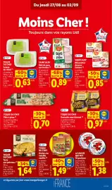 Catalogue Lidl semaine 35 page 13: TOQUE DU CHEF Salade de céleri €0,63, TOQUE DU CHEF Pâte à pizza €0,70