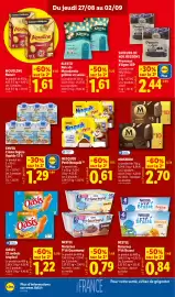 Catalogue Lidl semaine 35 page 14: Nesquik Petit Nesquik €0,61, Nestle P'tit Gourmand €0,79