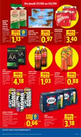 Catalogue Lidl semaine 35 page 15: Lipton Ice Tea €0,88, L'OR Brésil grains grand cru €4,18