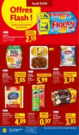 Catalogue Lidl semaine 35 page 16: Galbani Mozzarella €3,39, TOQUE DU CHEF Tajine au bœuf €5,99