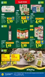 Catalogue Lidl semaine 35 page 24: Freshona Fruits surgelés Bio €4,49, Acentino Vinaigre de cidre Bio €1,49