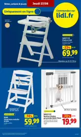 Catalogue Lidl semaine 35 page 33: SAFETY 1ST Barrière à fixation par pression Quick-Close+ €19,99