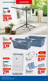 Catalogue Lidl semaine 35 page 39: W5 Housses de rangement sous vide €7,99, W5 Rouleaux adhésifs anti-peluches €0,89
