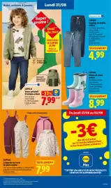 Catalogue Lidl semaine 35 page 57: LUPILU Salopette ou veste de pluie enfant €7,99