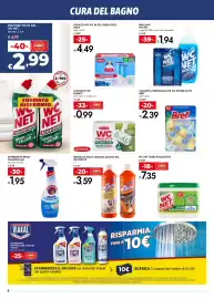 Volantino Bennet Pagina 6: Idraulico gel o niagara cucina gel mr muscle €3,59, Tavolette WC Bennet €0,99