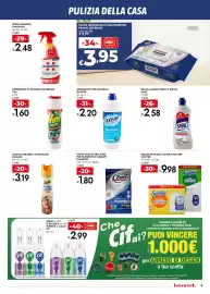 Volantino Bennet Pagina 9: Panni umidi extra large Pannopel Zero €1,80, Detergente per pavimenti Quasar €2,20