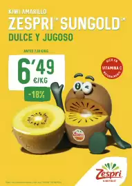 Folleto AhorraMas semana 34 Página 2: Zespri kiwifruit €6,49