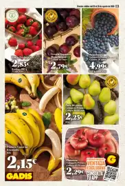 Folleto Gadis semana 34 Página 10: Pera Moratini €2,25, Arándanos €4,99