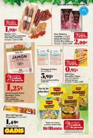 Folleto Gadis semana 34 Página 12: Oscar Mayer Salchichas Bocadillo Classic €0,93, Argal bonnatur jamón cocido extra €1,23