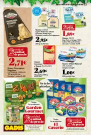 Folleto Gadis semana 34 Página 14: Eliges Queso Cremoso y Suave €2,69, Queso ISLOS €1,89
