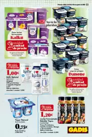 Folleto Gadis semana 34 Página 15: Yopro Leche Fermentada Bebible €1,20, Nestlé Kéfir Natural €1,00