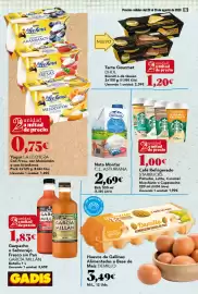 Folleto Gadis semana 34 Página 16: Dhul Gourmet Tarta Biscuit o de Queso €1,20, Demillo huevos de gallinas €3,49