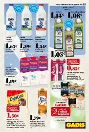 Folleto Gadis semana 34 Página 17: Movit Calcio Semidesnatada o Desnatada Brik €0,83