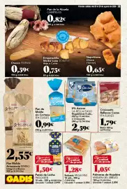 Folleto Gadis semana 34 Página 18: La Bella Easo 0% Azúcar Magdalenas €2,59, Ifa eliges croissants rellenos cacao €1,79